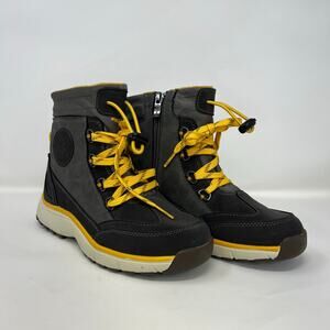 Santana Canada Torino Womens Size 6M Gray Yellow Warm Winter Boots